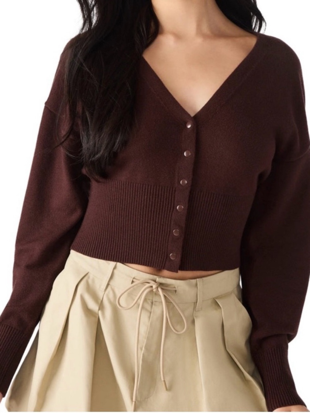 Steve Madden Dark Brown Cardigan